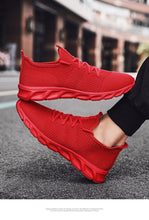 Load image into Gallery viewer, Summer Men's Casual Light Sneaker Outdoor Breathable Mesh Fashion Sports White Popular Style Running Casual Sneakers Couple Walk Sport Running Athletic Non Slip Fashion Sneakers