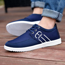 Load image into Gallery viewer, Summer Mens Casual Elegant Business Shoes Breathable Canvas Shoes Fashion Casual Shoes Fashion Sneakers Breathable Comfort Walking Shoes Modern Design