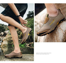 Load image into Gallery viewer, Summer Mesh Beach Men Shoes Lightweight Breathable Walking Footwear New Slip-On Comfortable Outdoor Walking Footwear Non-Slip Running Climbing Shoes Sneakers Lightweight Breathable Walking Shoes