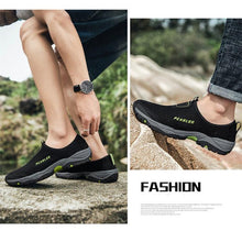 Load image into Gallery viewer, Summer Mesh Beach Men Shoes Lightweight Breathable Walking Footwear New Slip-On Comfortable Outdoor Walking Footwear Non-Slip Running Climbing Shoes Sneakers Lightweight Breathable Walking Shoes