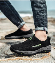 Load image into Gallery viewer, Summer Mesh Beach Men Shoes Lightweight Breathable Walking Footwear New Slip-On Comfortable Outdoor Walking Footwear Non-Slip Running Climbing Shoes Sneakers Lightweight Breathable Walking Shoes