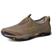 Load image into Gallery viewer, Summer Mesh Beach Men Shoes Lightweight Breathable Walking Footwear New Slip-On Comfortable Outdoor Walking Footwear Non-Slip Running Climbing Shoes Sneakers Lightweight Breathable Walking Shoes