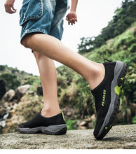 Load image into Gallery viewer, Summer Mesh Beach Men Shoes Lightweight Breathable Walking Footwear New Slip-On Comfortable Outdoor Walking Footwear Non-Slip Running Climbing Shoes Sneakers Lightweight Breathable Walking Shoes