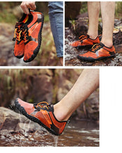 Load image into Gallery viewer, Summer Outdoor Mens Sports Water Shoes Non-Slip Beach Shoes Barefoot Upstream Shoes Quick-Dry Aqua Sock Barefoot For Beach Swim River Pool Lake Hiking Kayaking Surfing