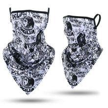Load image into Gallery viewer, Summer Printed Triangle Bandana Running Bicycle Half Face Masks Hunting Ski Hiking Fishing Cycling Snowboard Men Headband MTB Fishing Mask Night Reflection Bike Paintball Mask Outdoor Hunting Shamash Scarf Men Women