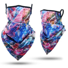 Load image into Gallery viewer, Summer Printed Triangle Bandana Running Bicycle Half Face Masks Hunting Ski Hiking Fishing Cycling Snowboard Men Headband MTB Fishing Mask Night Reflection Bike Paintball Mask Outdoor Hunting Shamash Scarf Men Women