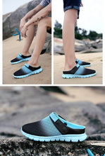 Load image into Gallery viewer, Summer Shoes Men Sandals Colorful Couples Beach Slippers Clogs Mens Breathable Summer Beach Slippers Lightweight Mesh Sandals Outdoor Walking Shoes