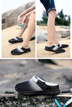 Load image into Gallery viewer, Summer Shoes Men Sandals Colorful Couples Beach Slippers Clogs Mens Breathable Summer Beach Slippers Lightweight Mesh Sandals Outdoor Walking Shoes