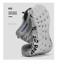Load image into Gallery viewer, Summer Sport Mens Casual Workout Shoes Air Mesh Sneakers Fashion Foam Footwear Black Beach Water Fisherman Breathable Men Jogging Tennis Sport Sneakers