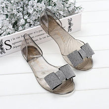 Load image into Gallery viewer, Summer Style Women Sandals Fashion Shoes Woman Casual Lightweight Toe Sandal Crystal Flat Shoes Round Toe Dress Open Toe Sandals Flip Flops Slip On Fashion Dress Shoes