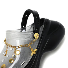 Load image into Gallery viewer, Summer Women Breathable Sandals Beach Shoes Women Slippers Slides Fashion Sandal Clogs Lightweight Walking Shoes With Chain Comfortable Shoes Around The House