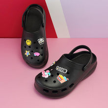 Load image into Gallery viewer, Summer Women Clogs Platform Garden Sandals Fruit Slippers Beach Shoes Increase Outdoor Unisex Garden Clogs Shoes Comfortable Slip-on Summer Beach Sandals