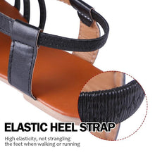 Load image into Gallery viewer, Summer Women's Sandals Fashion Fat Bottom Female Clip Toe Shoes Outdoor Beach Sandal Flat Sandal Ankle Strap Open Toe Breathable Summer Sandals Adjustable Buckle Strap Women Sandals