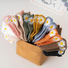 Load image into Gallery viewer, Summer Women's Socks Cute Flower Socks Simple Solid Color Socks Women's Long Socks Funny Breathable Socks For Men And Women