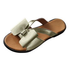 Load image into Gallery viewer, Summer Women Slippers Cute Butterfly-Knot Casual Sandals Lady Slides Flats Slip-On Women Shoes Butterfly Slippers Soft Bottom Comfy Sandals Bathroom Garden Casual Slippers Open-Toe Breathable Travel Shoes