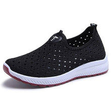 Load image into Gallery viewer, Summer Womens Shoes Breathable Mesh Sneakers Slip On Flats Espadrilles Fashion Trainers Women Comfortable Pink Couple Shoes Outdoor Walking Footwear Shoes