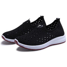 Load image into Gallery viewer, Summer Womens Shoes Breathable Mesh Sneakers Slip On Flats Espadrilles Fashion Trainers Women Comfortable Pink Couple Shoes Outdoor Walking Footwear Shoes