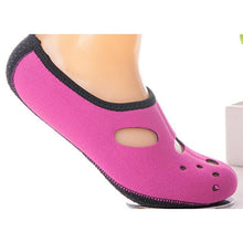 Load image into Gallery viewer, Summer Womens Water Shoes Swimming Solid Color Summer Aqua Beach Shoes Socks Slippers Quick-Dry Aqua Yoga Socks For Surf Swim Water Sport