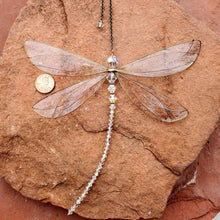 Load image into Gallery viewer, Sun Catcher Ornament Window Crystal Guardian Angel Wing Prism Pendant Rainbow Maker Collection Crystal Dragonflys Sun-catcher Wind Chimes Home Garden Hanging Decor Gifts Photography Prop Festival Decoration