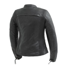 Load image into Gallery viewer, Supastar - Womens Motorcycle Leather Jacket
