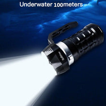 Load image into Gallery viewer, Super Bright High Lumen Underwater and Powerful Waterproof LED Torchlight with Magnetic Control Switch Diving Light Dive Flashlight For Camping Hiking Running Jogging Diving Household Use