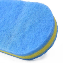 Load image into Gallery viewer, Super Quality Kitchen Cleaning Bathroom Toilet Kitchen Glass Wall Cleaning Bath Brush Handle Sponge Bath BottomBathtub Cleaning Tools