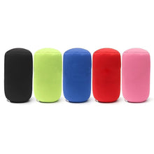Load image into Gallery viewer, Super soft Head Pillow Case Micro Mini Microbead Back Cushion Pillow Roll Pillow Head Convenient Travel Pillow Microbead Bolster Tube Pillow Smooth Cool Touch Fabric Neck or Back Support Pillow Hypoallergenic Bed Decoration