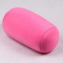 Load image into Gallery viewer, Super soft Head Pillow Case Micro Mini Microbead Back Cushion Pillow Roll Pillow Head Convenient Travel Pillow Microbead Bolster Tube Pillow Smooth Cool Touch Fabric Neck or Back Support Pillow Hypoallergenic Bed Decoration