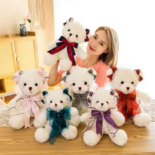 Load image into Gallery viewer, Superior Quality Cute Teddy Bear With Dress Plush Doll Stuffed Animals Kids Toys Room Decor, Christmas,VE Valentine Gifts