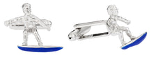 Load image into Gallery viewer, Surfer Cufflinks