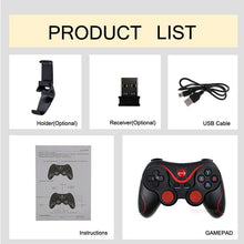 Load image into Gallery viewer, Sustainable White Wireless Joystick Gamepad PC Game Controller Support Bluetooth BT3.0 Compatible With Mobile Phone Tablet Wireless Controller Game Controller Gamepad Joystick Compatible With Slim 360 PC Windows 7 8 10 (White)