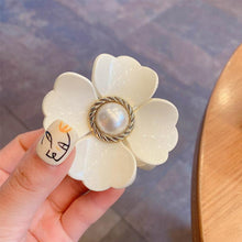 Load image into Gallery viewer, Sweet Flower Shape Hair Clips for Women Girls Hair Claw Chic Barrettes Claw Crab Hairpins Styling Bohemia Hair Jaw Clamps Medium Thick Hair Women
