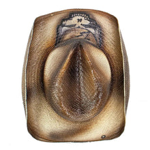 Load image into Gallery viewer, Peter Grimm Grateful Dead SYF Nothing But A Good Time (Brown) - Straw Cowboy Hat