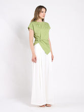 Load image into Gallery viewer, T-Shirt with Drape Front