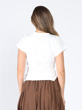 Load image into Gallery viewer, T-Shirt with Drape Front