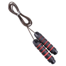 Load image into Gallery viewer, Tangle-Free Rapid Speed Jumping Rope Cable With Ball Bearings Steel Skipping Rope Adjustable Rapid Speed Jumping Ropes Cable Foam Handles Steel Jump Ropes For Gym Fitness Home Exercise