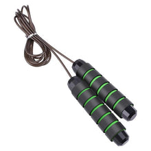 Load image into Gallery viewer, Tangle-Free Rapid Speed Jumping Rope Cable With Ball Bearings Steel Skipping Rope Adjustable Rapid Speed Jumping Ropes Cable Foam Handles Steel Jump Ropes For Gym Fitness Home Exercise