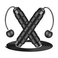 Load image into Gallery viewer, Tangle-Free Rapid Speed Jumping Rope Cable With Ball Bearings Steel Skipping Rope Adjustable Rapid Speed Jumping Ropes Cable Foam Handles Steel Jump Ropes For Gym Fitness Home Exercise