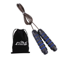Load image into Gallery viewer, Tangle-Free Rapid Speed Jumping Rope Cable With Ball Bearings Steel Skipping Rope Adjustable Rapid Speed Jumping Ropes Cable Foam Handles Steel Jump Ropes For Gym Fitness Home Exercise