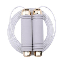 Load image into Gallery viewer, Tangle-Free Rapid Speed Jumping Rope Cable With Ball Bearings Steel Skipping Rope Adjustable Rapid Speed Jumping Ropes Cable Foam Handles Steel Jump Ropes For Gym Fitness Home Exercise