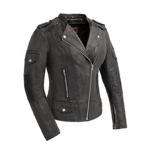Load image into Gallery viewer, Tantrum - Women's Motorcycle Leather Jacket