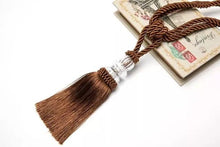 Load image into Gallery viewer, Tassel Curtain Tieback Crystal Bead Hanging Ball Tie Room Accessories Holder Buckle Rope Bandage Holdback Window Shade Curtain Tie Back Tassel Tie Backs for Curtain Beautiful Curtain Holdback Rope