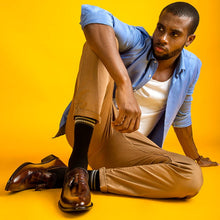 Load image into Gallery viewer, Men's Tassel Loafer Leather Shoes