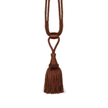 Load image into Gallery viewer, Tassels Curtain Tieback Gold Hanging Ball Braid Rope Holdback Window Drape Room Accessories Curtains Holder Buckle Strap European Style High-Grade Curtains Tieback Rope Tassel Holdbacks