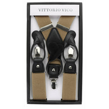 Load image into Gallery viewer, Vittorio Farina Men's Vibrant Colorful Convertible Suspender