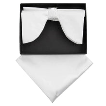 Load image into Gallery viewer, Vittorio Farina Edwardian Bow Tie & Pocket Square
