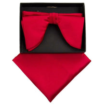 Load image into Gallery viewer, Vittorio Farina Edwardian Bow Tie & Pocket Square