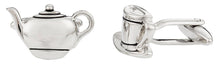 Load image into Gallery viewer, Teapot Tea Time Cufflinks
