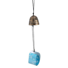 Load image into Gallery viewer, Temple Bell Pendant Lucky Wind Chimes Japanese Lucky Feng Shui Small Wind Chime Sound Clapper Home Garden Outdoor Decor Gift Cast Iron Outdoor For Good Luck Home Garden Patio Hanging Decoration Gift