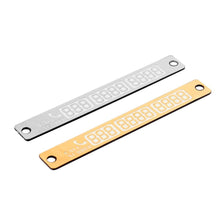 Load image into Gallery viewer, Temporary Car Parking Card Telephone Number Card Notification Car Phone Holder with Car Temporary Parking Phone Numbers Card, Universal Car Dashboard Windscreen Phone Stand Bracket Night Light Sucker Plate Car Styling Phone Number Card